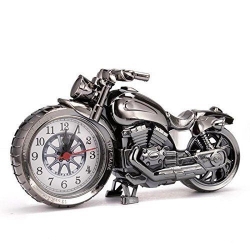 Часы-будильник в виде мотоцикла
