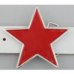 Пряжка на ремень "Красная звезда"