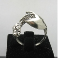 Серебряное кольцо 925 пробы "Дракон"