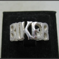 Серебряный перстень 925 пробы "BIKER"