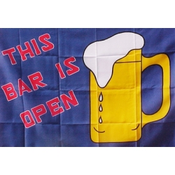 Флаг "This bar is open"