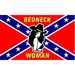 Флаг "Redneck Woman" 150 х 90 см.