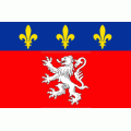 Флаг французской провинции Лион