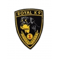 Нашивка "Royal K9" 11х8 см