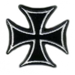 Нашивка мальтийский крест