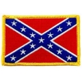 Нашивка "Флаг Конфедерации" 28,5 х 19,5 см.