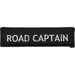 Нашивка "Road Captain" 7 х 2,5 см.