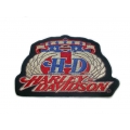 Нашивка "Harley Davidson" 12,5 х 8 см