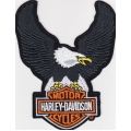 Нашивка "Harley Davidson" 12,5 х 10 см