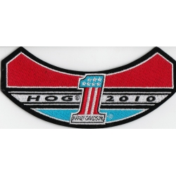 Нашивка HOG (Harley Owners Group) 2010