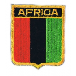 Нашивка флаг Африка