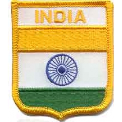 Нашивка флаг Индии