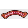 Нашивка "Свобода - не бесплатная"