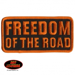 Нашивка "Freedom of the road" (свобода дороги)