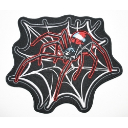 Нашивка "Паук в паутине" 25 x 22 см