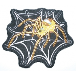 Нашивка "Паук в паутине" 19 x 16 см
