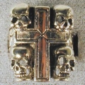 Перстень "Крест и черепа"