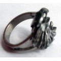 Дамское кольцо с орлом