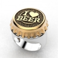 Перстень "Я люблю пиво"