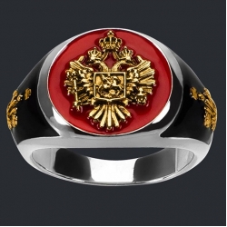 Перстень "Герб России"