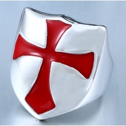 Рыцарский перстень "Крест на щите"