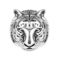 Стальной перстень "Тигр"