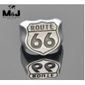 Стальной перстень "Route 66"
