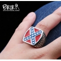 Массивный перстень "Флаг Конфедерации"