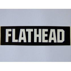 Виниловый стикер на шлем/мотоцикл "Flathead"
