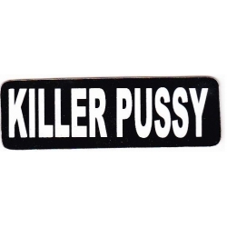 Виниловый стикер на шлем/мотоцикл "Killer Pussy"