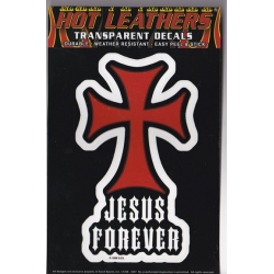 Виниловый стикер "Иисус навсегда"