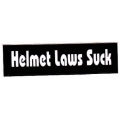 Виниловый стикер на шлем/мотоцикл "Закон..."